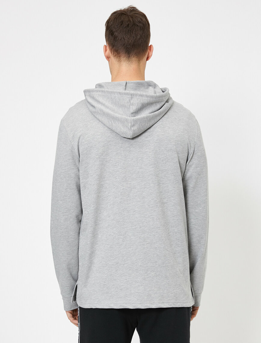 Yazılı Baskılı Sweatshirt Yazılı Baskılı Sweatshirt