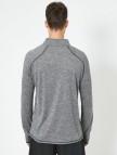 Fermuar Detaylı Yüksek Yaka Cep Detaylı Sweatshirt Fermuar Detaylı Yüksek Yaka Cep Detaylı Sweatshirt