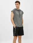 Kapüşonlu Kolsuz Sweatshirt Kapüşonlu Kolsuz Sweatshirt