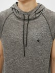Kapüşonlu Kolsuz Sweatshirt Kapüşonlu Kolsuz Sweatshirt
