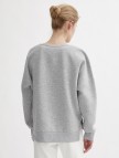 Bisiklet Yaka Sweatshirt Slogan Baskılı