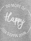 Bisiklet Yaka Sweatshirt Slogan Baskılı