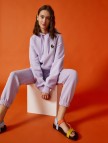 Pamuklu Kapüşonlu Baskılı Sweatshirt