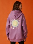 Pamuklu Kapüşonlu Cepli Baskılı Sweatshirt
