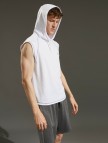Kapüşonlu Sweatshirt Kolsuz Kapüşonlu Sweatshirt Kolsuz