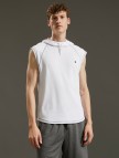 Kapüşonlu Sweatshirt Kolsuz Kapüşonlu Sweatshirt Kolsuz