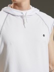 Kapüşonlu Sweatshirt Kolsuz Kapüşonlu Sweatshirt Kolsuz