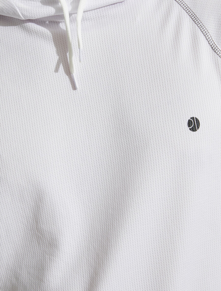 Kapüşonlu Sweatshirt Kolsuz Kapüşonlu Sweatshirt Kolsuz