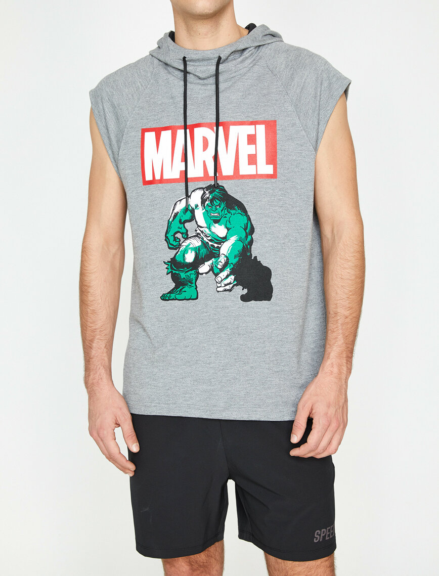 Marvel Lisanslı Baskılı Sweatshirt Marvel Lisanslı Baskılı Sweatshirt