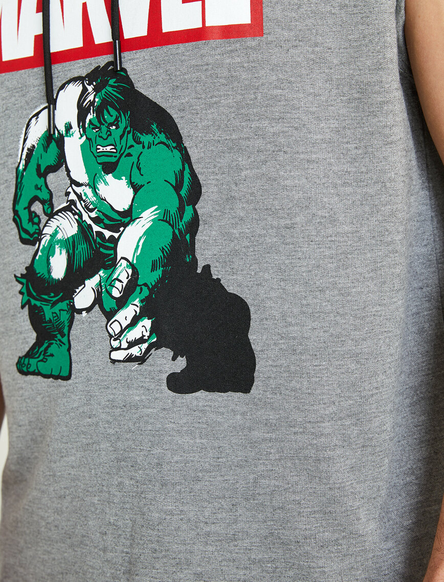 Marvel Lisanslı Baskılı Sweatshirt Marvel Lisanslı Baskılı Sweatshirt