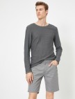 Cep Detaylı Slim Fit Şort