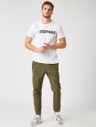 Slim Fit Straight Fermuarlı Cepli Eşofman Altı Slim Fit Straight Fermuarlı Cepli Eşofman Altı